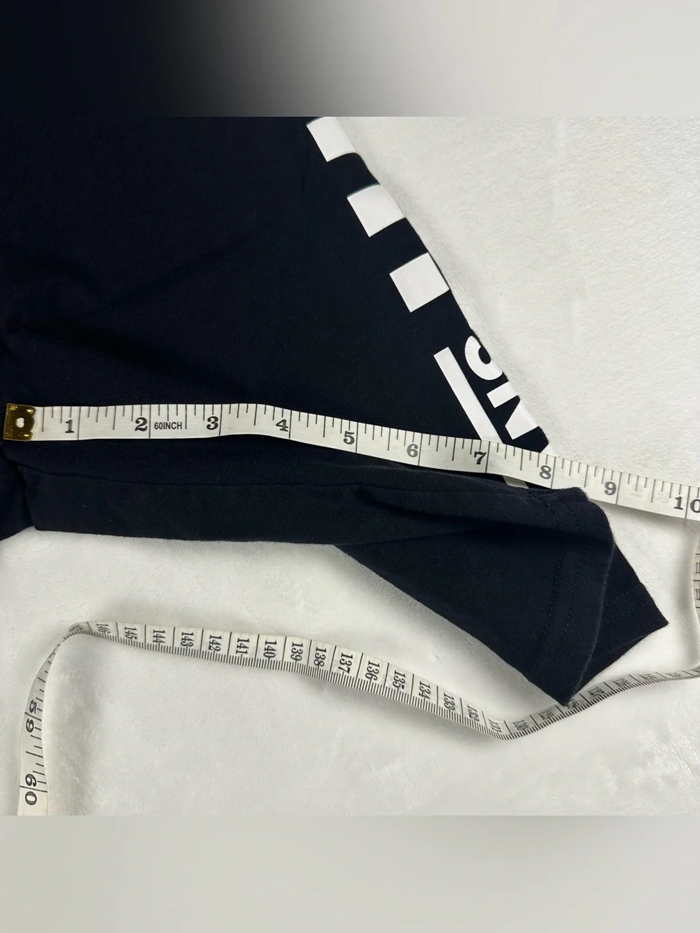 Vans Black Bike Shorts with White Checker Stripe